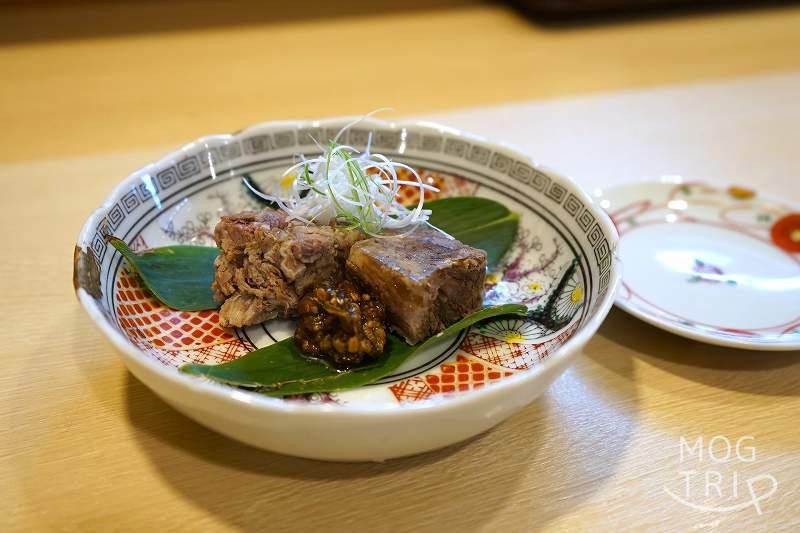 鰻のしゅうかの「和出汁コンビーフ」