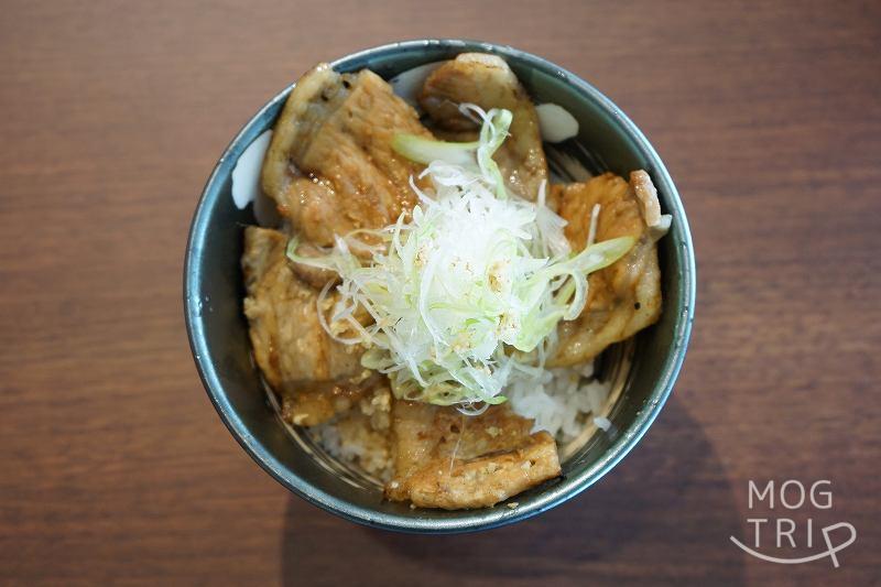 ラーメン豚丼処二代目けけけの「札幌豚丼並」