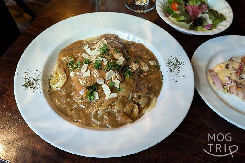 アウェーコのパスタ「チキンセイロン風」