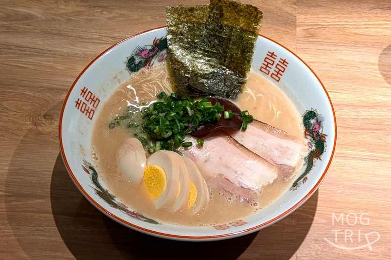 豚骨拉麺大河の「特上豚骨ラーメン」