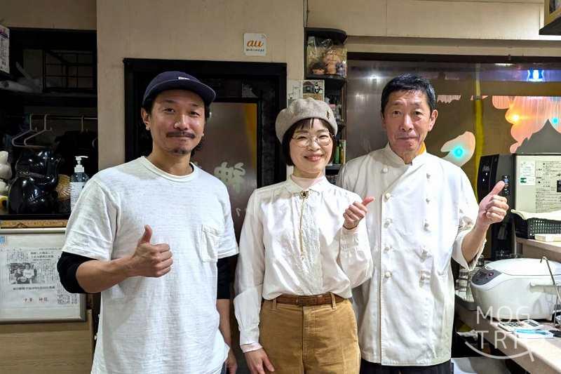 中華神龍の店主「高梨さん」と息子さん