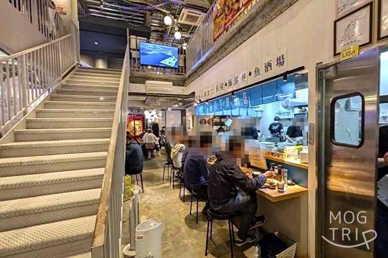 シハチ鮮魚店狸COMICHI店の「店内の様子」