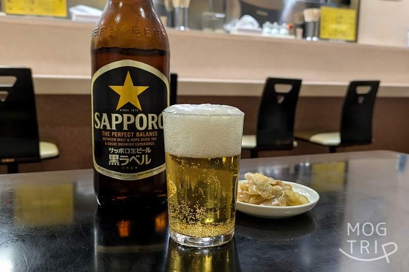 中華神龍の「ビール(黒ラベル大瓶)」