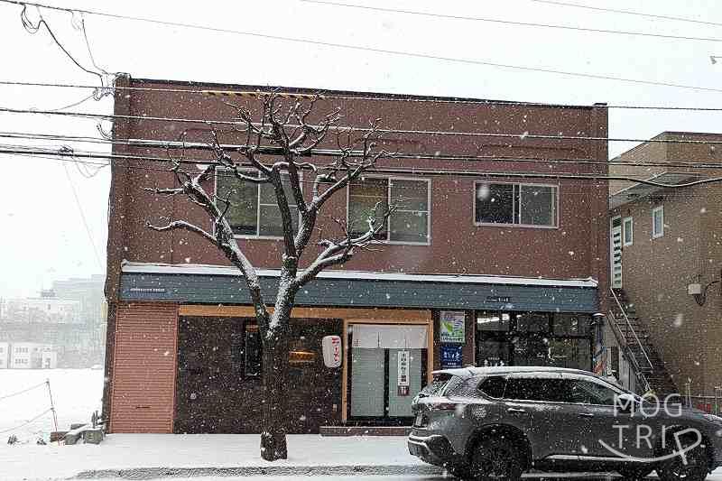 ムラナカラーメン研究所おにやんまの「店舗外観」