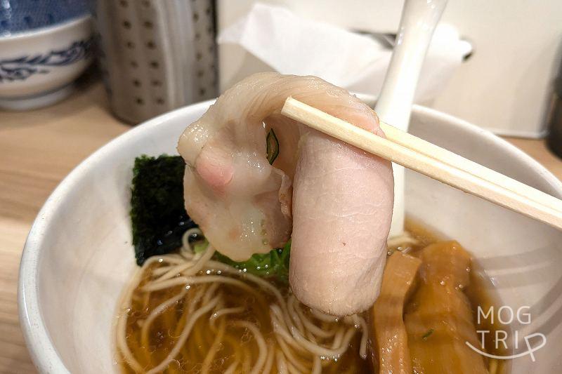 まるはビヨンドの「中華そば醤油」