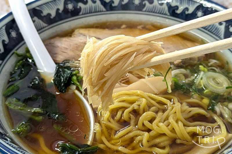 ごま田郎の「生姜ラーメン」