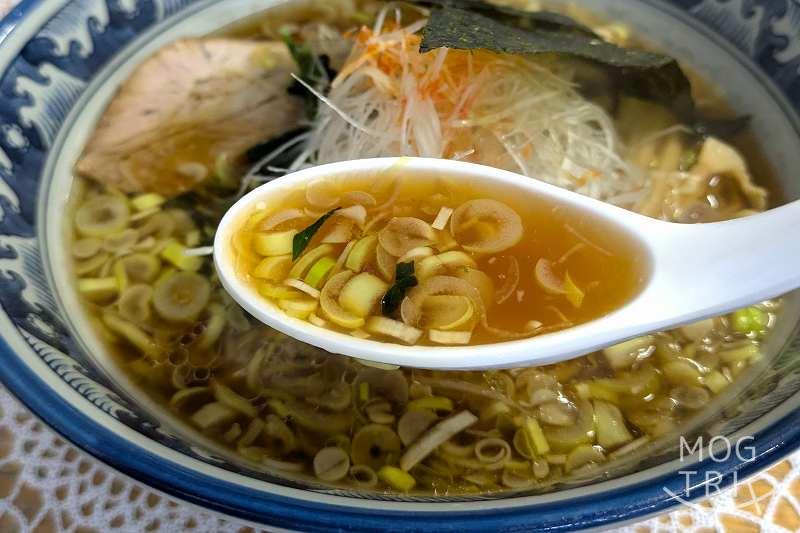 ごま田郎の「ねぎしょうゆらーめん」