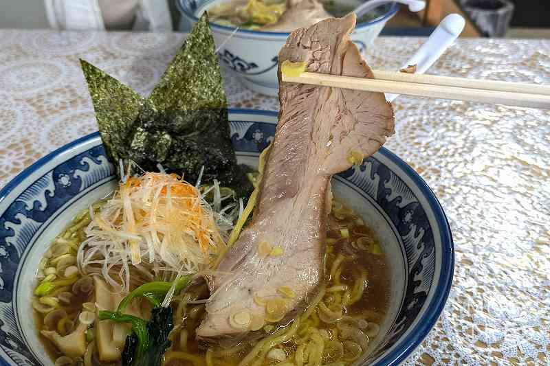 ごま田郎の「ねぎしょうゆらーめん」