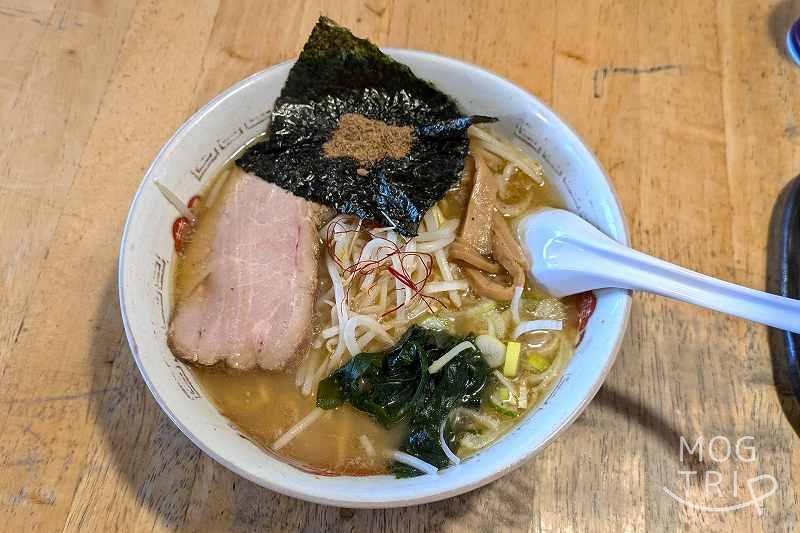 ラーメンねるらの「魚介濃厚味噌ラーメン」