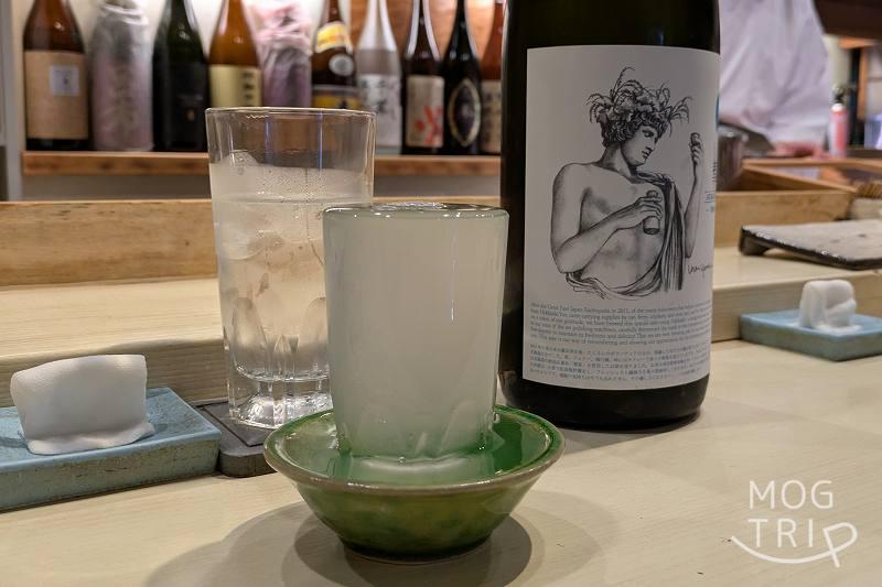 寿司・肴匠くりやの「日本酒」
