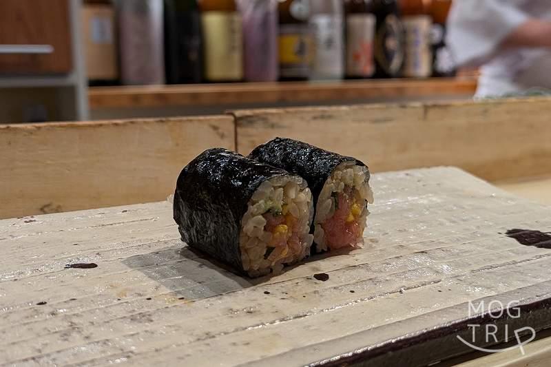 寿司・肴匠くりやの「トロタク」