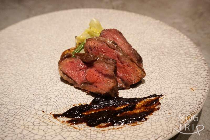 閼伽の「函館おぐに牧場 黒毛和牛のロースト」