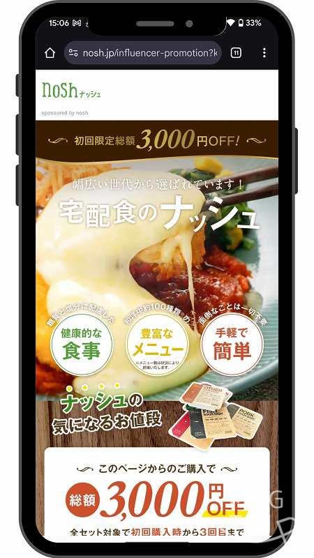 ナッシュ購入ページ