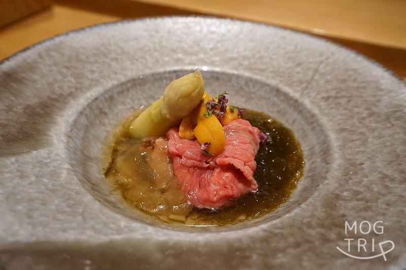雪花菜の「冷しゃぶ」
