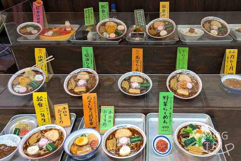 醬油屋本店サンピアザ店の「店頭のサンプル」