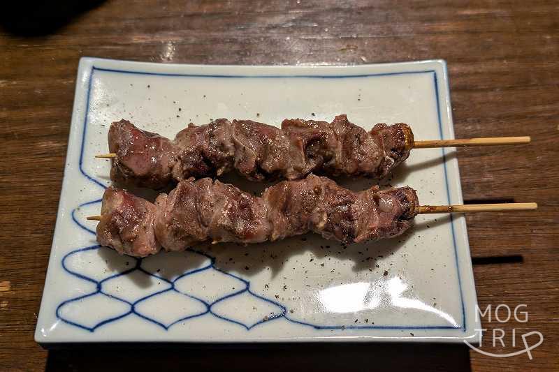 焼き鳥やむやの「スナギモ」
