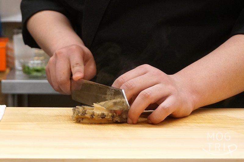 鮨処暁の「店内の様子」