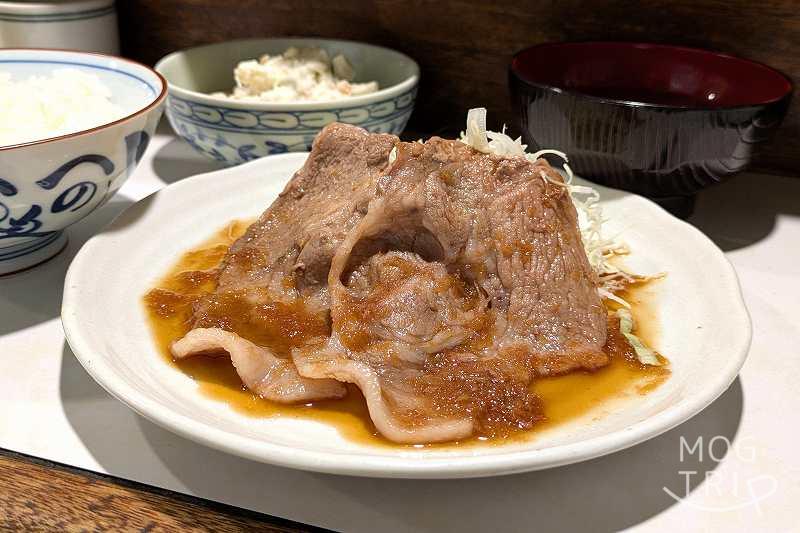 蜂屋の「豚生姜焼き」