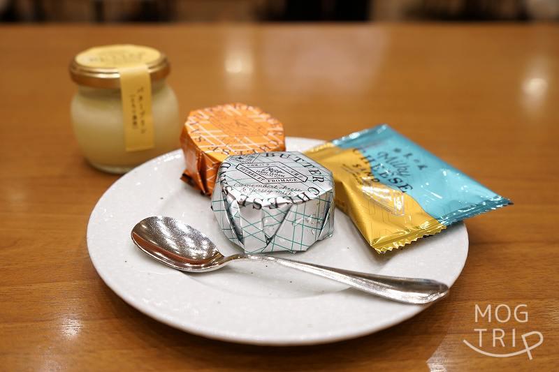 フェルムラテール美瑛新千歳空港クラフトスタジオ店の「試食会」