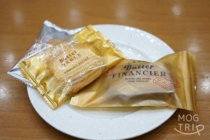 フェルムラテール美瑛新千歳空港クラフトスタジオ店の「フィナンシェ・クッキー」