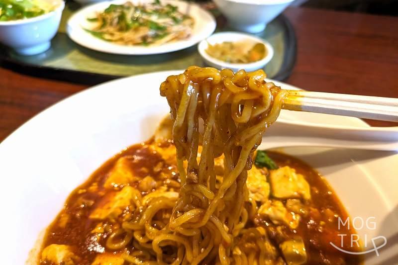 中国料理季香園の「マーボーメン」