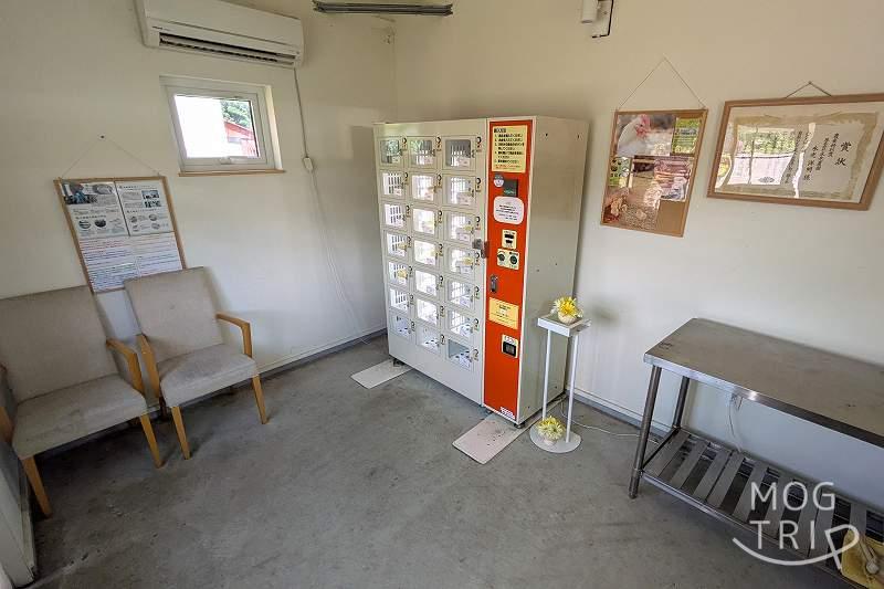 コッコテラスの「直売所内の様子」