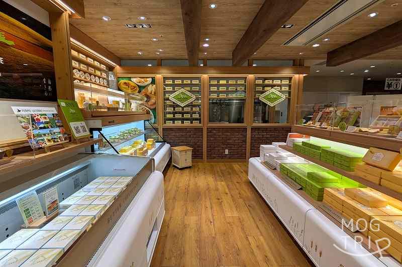 フェルムラテール美瑛新千歳空港クラフトスタジオ店の「店内の様子」