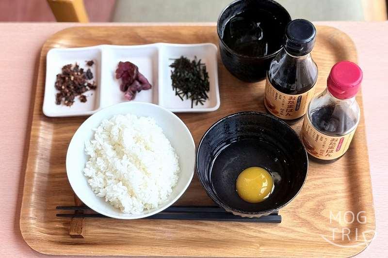 コッコテラスの「卵かけご飯」
