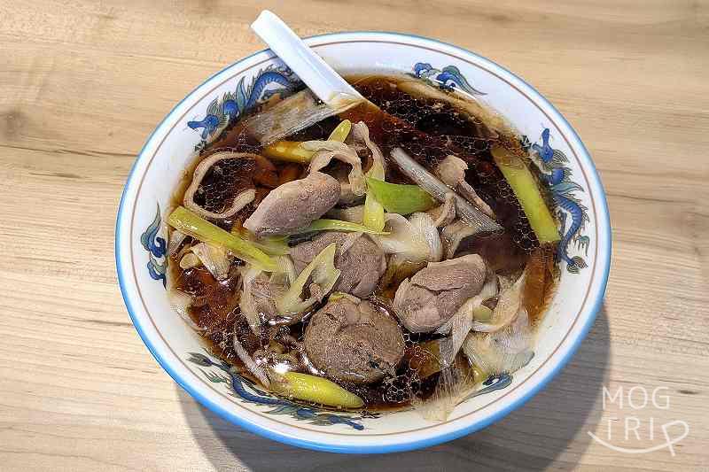 ラーメン鴨鍋純平の「鴨南ラーメン」
