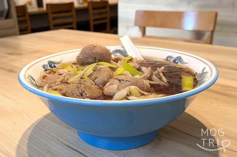 ラーメン鴨鍋純平の「鴨南ラーメン」