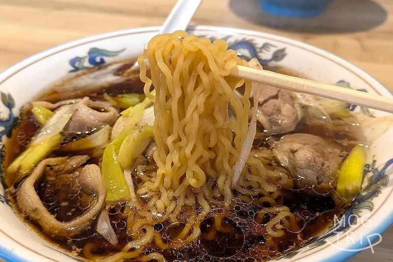 ラーメン鴨鍋純平の「鴨南ラーメン」