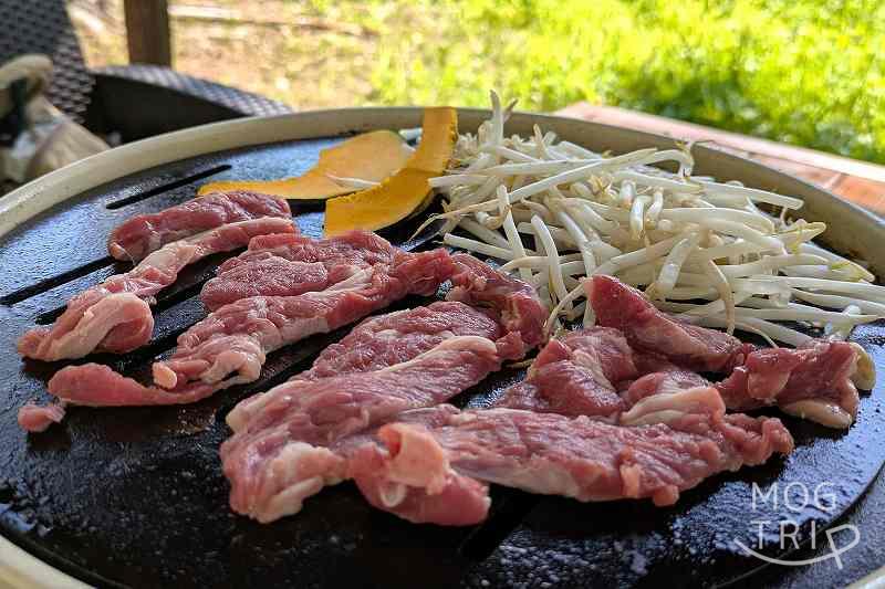 バーチ定山渓の「ジンギスカン」