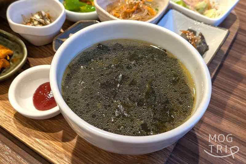 全州屋伏見邸の「全州屋ビビンバセット」
