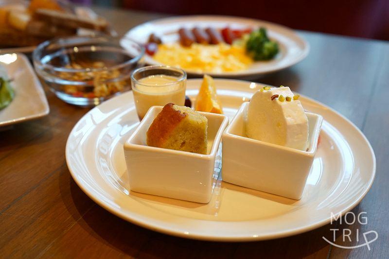 ザノット札幌・レボアの「一口大のスイーツ」