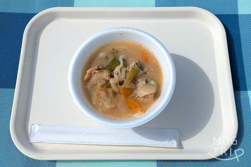 佐藤水産・鮭の里まつり「石狩鍋」
