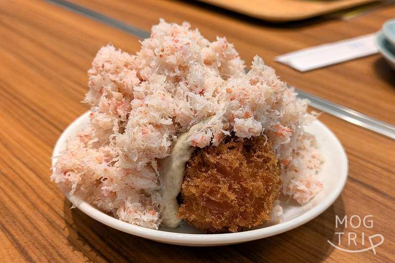シハチ鮮魚店4PLA店の「蟹の3段ベッド」