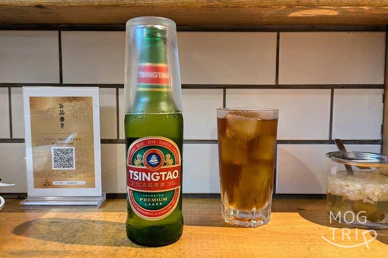 札幌中華すすきの亭の「青島ビール」