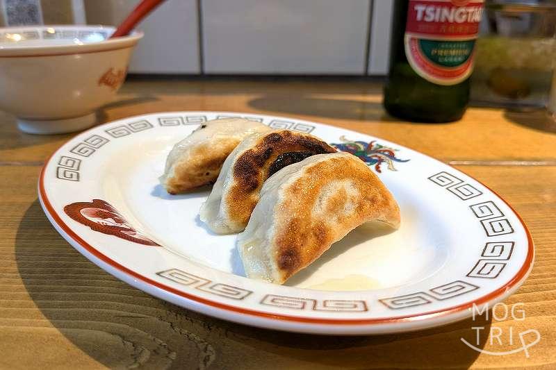 札幌中華すすきの亭の「手包み焼餃子3個」