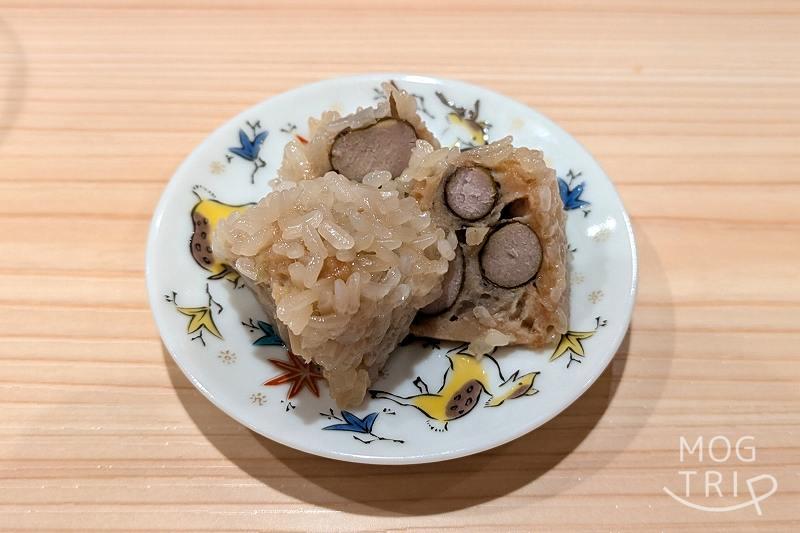 維采の「むかご入もち米焼売」