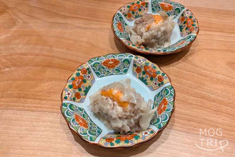 me・酒藍の「海老しゅうまい」