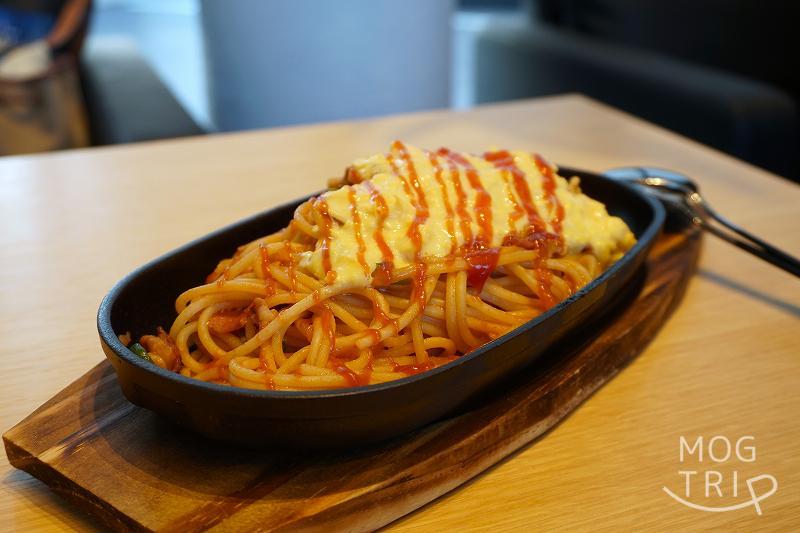 レストランmogの「昭和風のナポリタンスパゲティー」