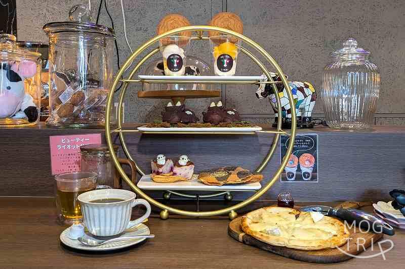 ジェラテリアサクラの「アフタヌーンティー(ピザあり)」