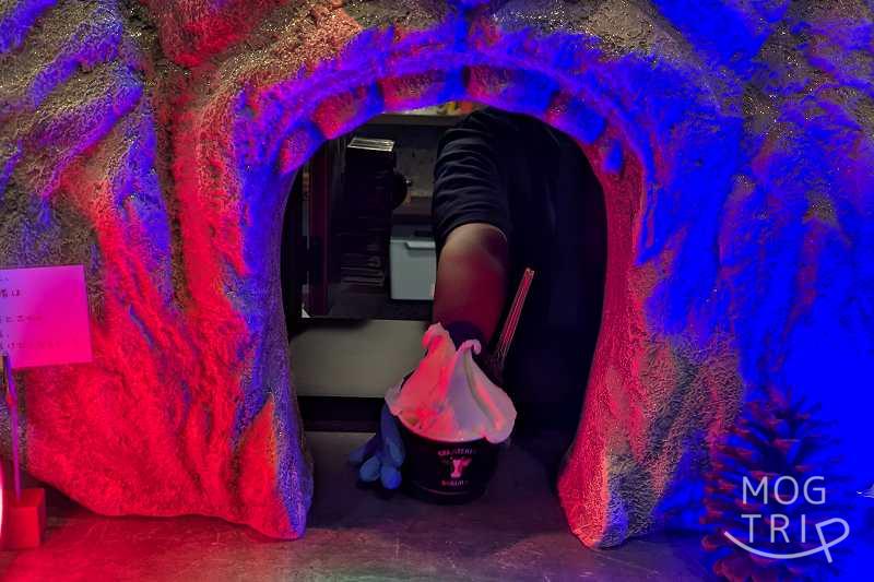 ジェラテリアサクラの「受取口」