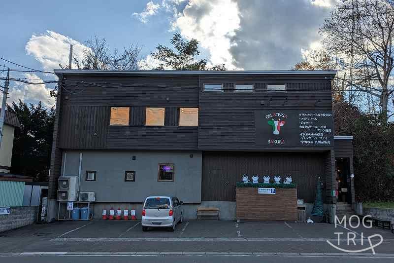 ジェラテリアサクラの「店舗外観」