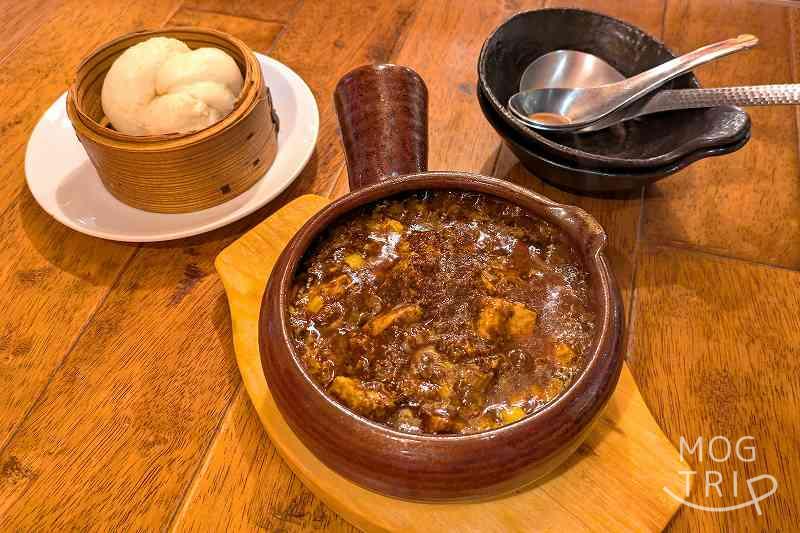 アテニヨルリトルチャイナの「本場四川の 陳 麻婆豆腐」