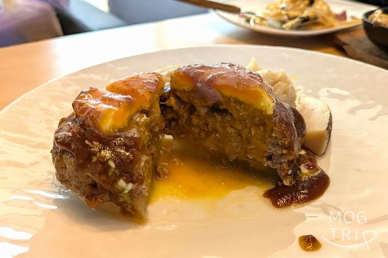 レストランmogの「ハンバーグ」