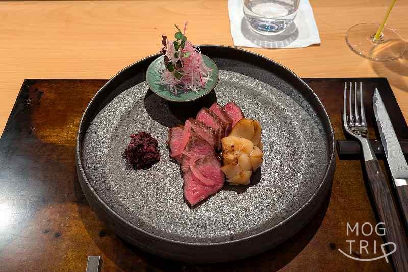 SAWAKAの「イチボ・ゆり根・赤紫蘇・ラディッシュ」