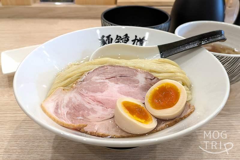 麺鍾馗豊平の「余市麦豚北海道三大昆布水つけ麺」