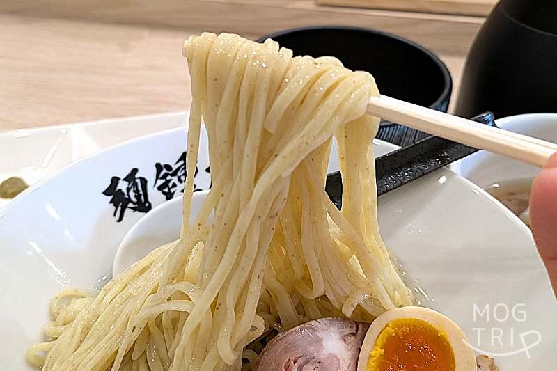 麺鍾馗豊平の「余市麦豚北海道三大昆布水つけ麺」