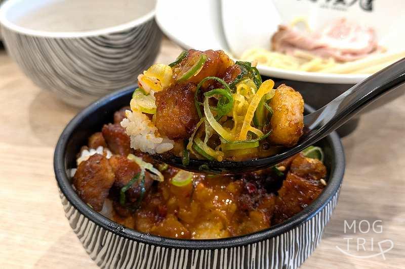 麺鍾馗豊平の「鍾馗丼」
